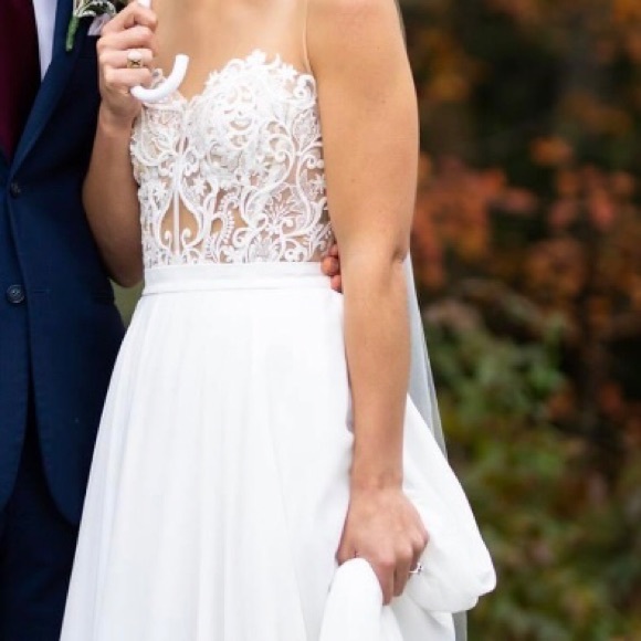 L’Amour by Calla Blanche wedding dress size 4 - Picture 6 of 9